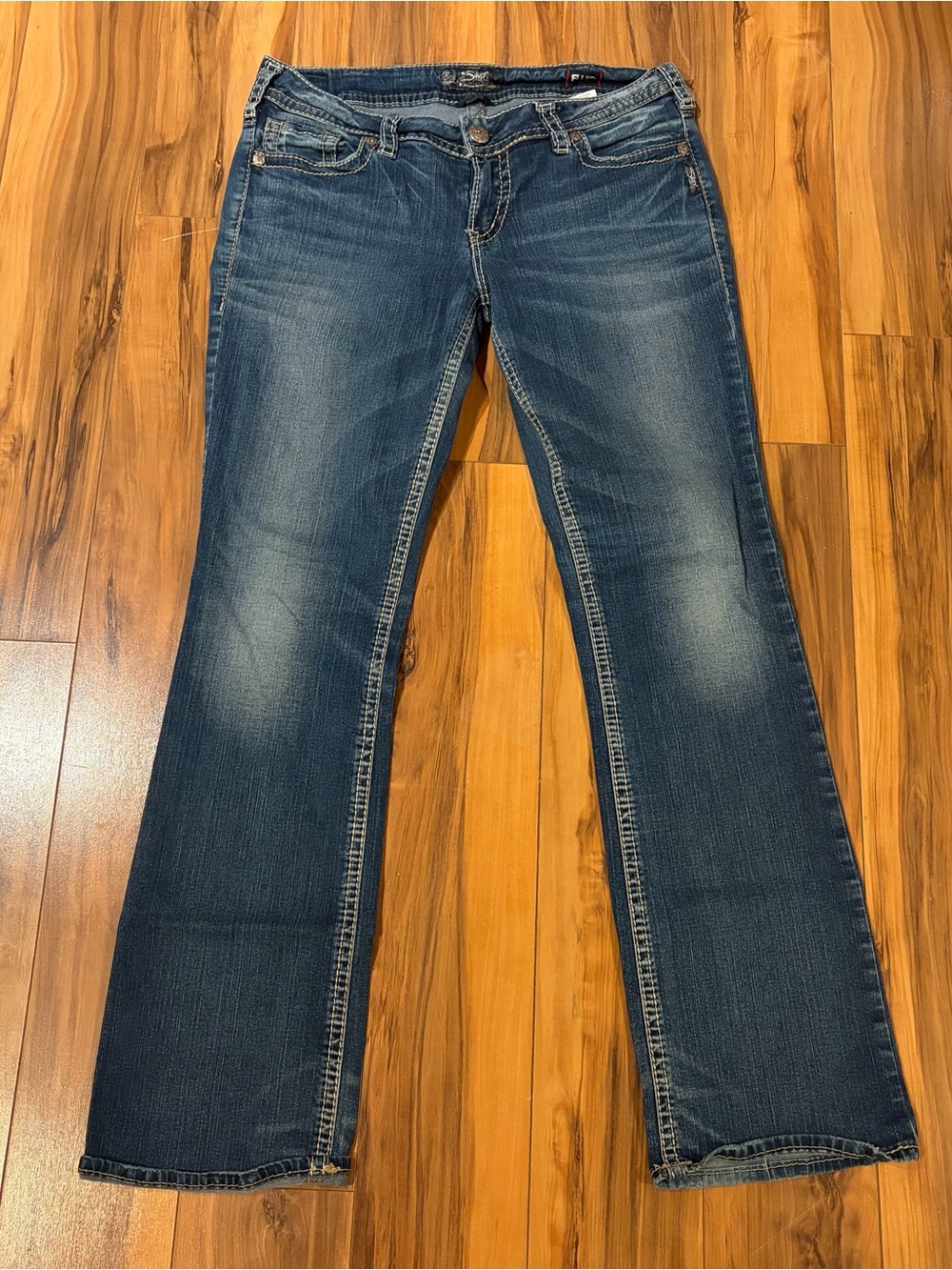 Silver Jeans Suki Mid Slim Boot Size W32/L33